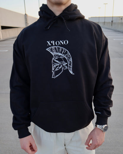 Spartan Hoodie in Black