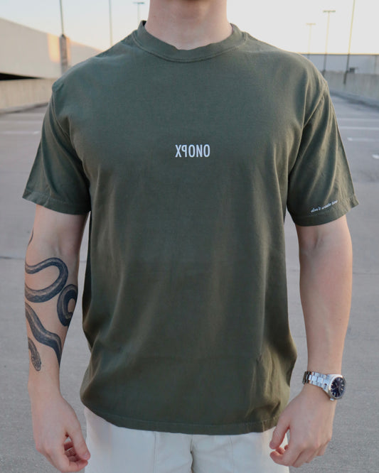 XPONO Minimal Tee in Green