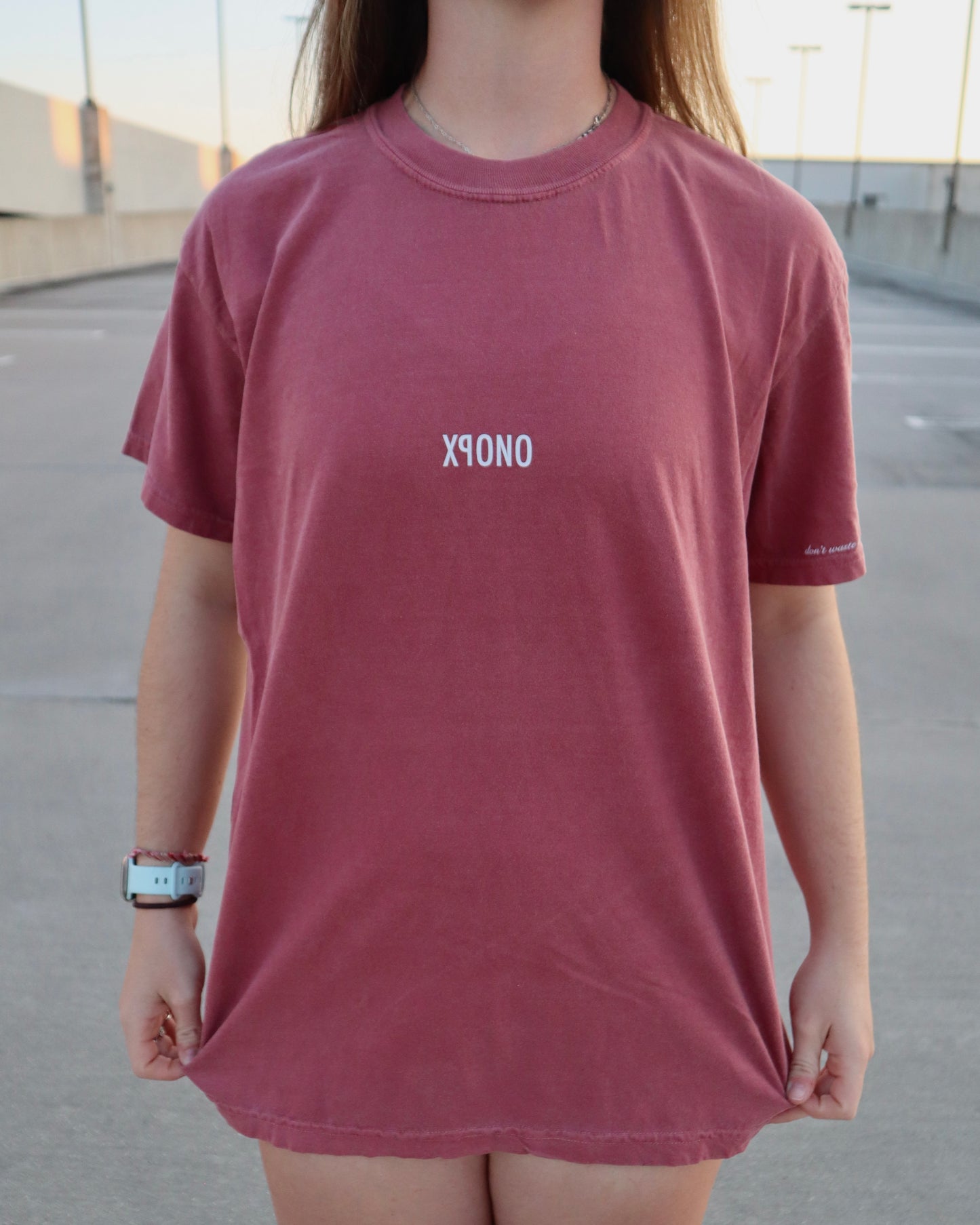 XPONO Minimal Tee in Red