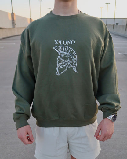 Spartan Crewneck in Green